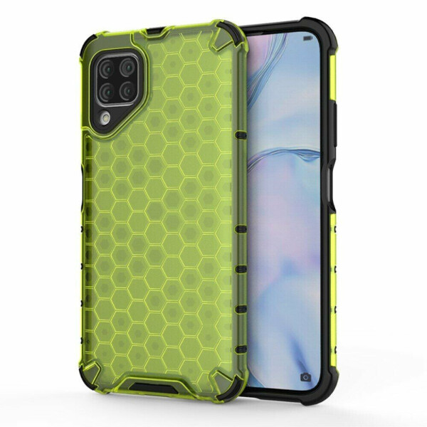 

Защитный чехол Deexe Honeycomb Series для Huawei P40 Lite - Green