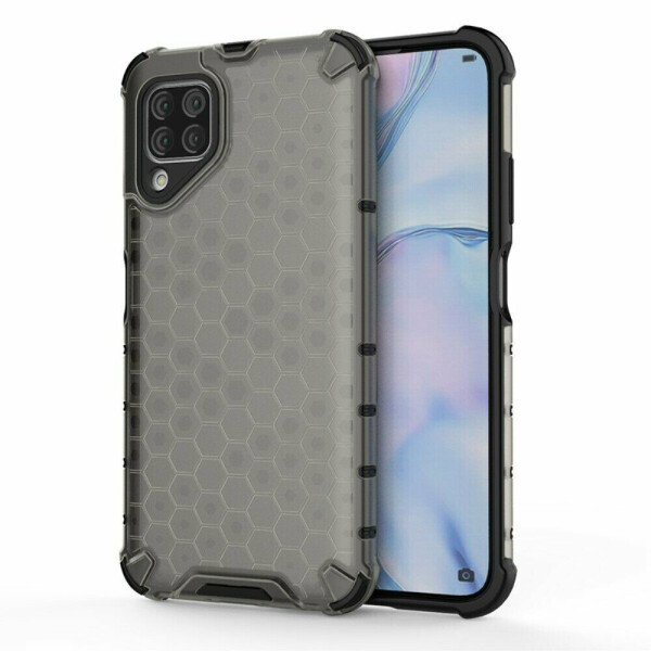 

Защитный чехол Deexe Honeycomb Series для Huawei P40 Lite - Grey