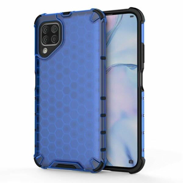 

Защитный чехол Deexe Honeycomb Series для Huawei P40 Lite - Blue