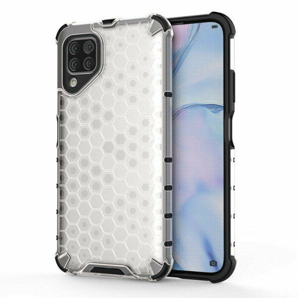 

Защитный чехол Deexe Honeycomb Series для Huawei P40 Lite - White