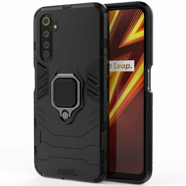 

Защитный чехол Deexe Hybrid Case для Realme 6 Pro - Black