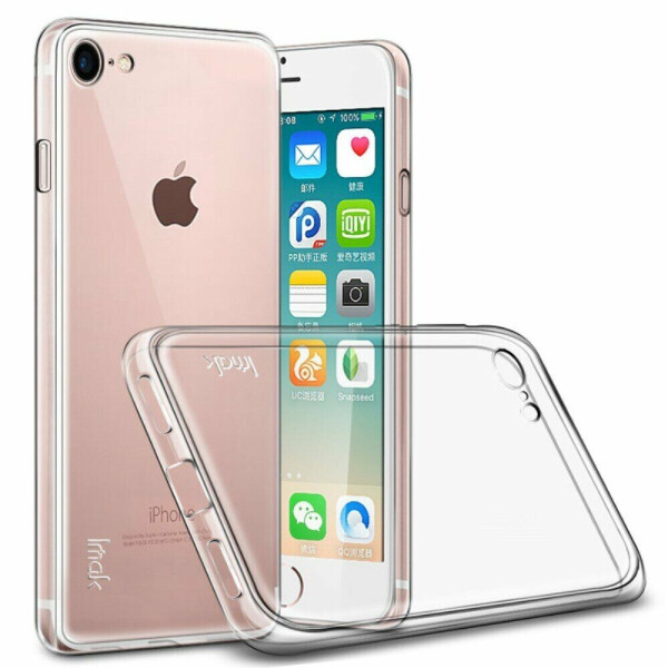 

Силиконовый (TPU) чехол IMAK Stealth Case для iPhone SE 2 (2020) / iPhone 8 / iPhone 7 - Transparent