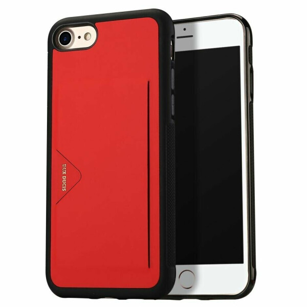 

Чехол DUX DUCIS Pocard Series для iPhone SE 2 (2020) / iPhone 8 / iPhone 7 - Red