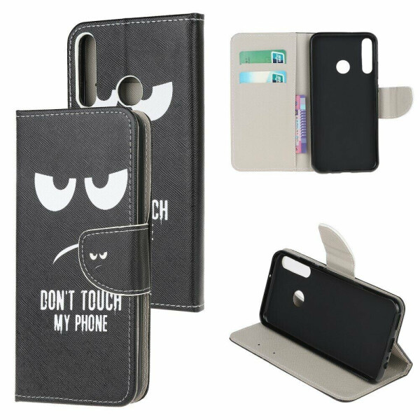 

Чехол-книжка Deexe Color Wallet для Huawei P40 Lite E - Don't Touch My Phone
