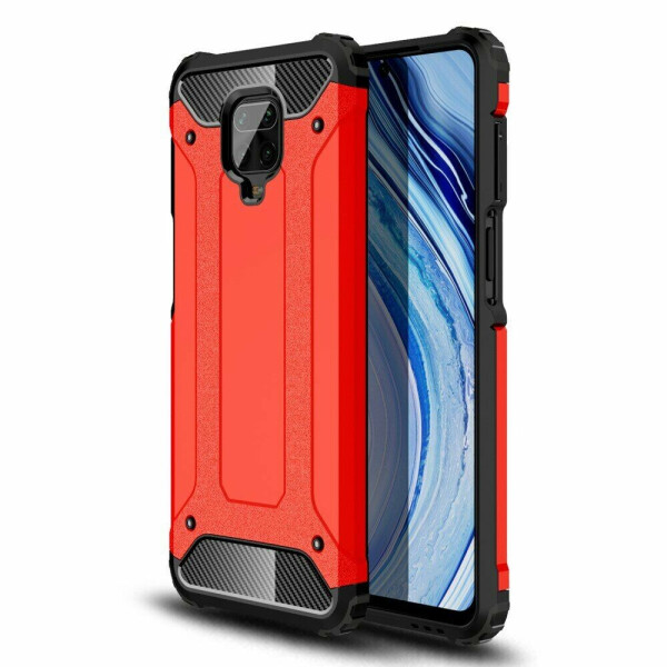 

Защитный чехол UniCase Rugged Guard для Xiaomi Redmi Note 9 Pro / Note 9S / Note 9 Pro Max - Red