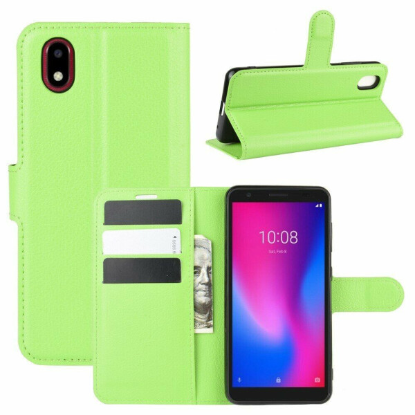 

Чехол-книжка Deexe Book Type для ZTE Blade A3 (2020) - Green