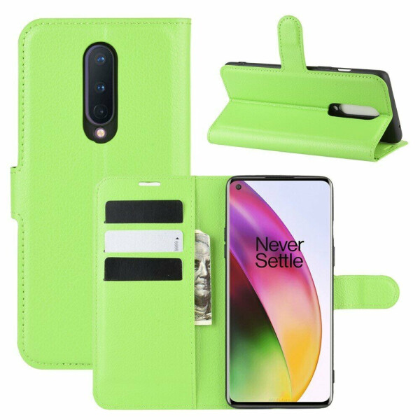 

Чехол-книжка Deexe Book Type для OnePlus 8 - Green