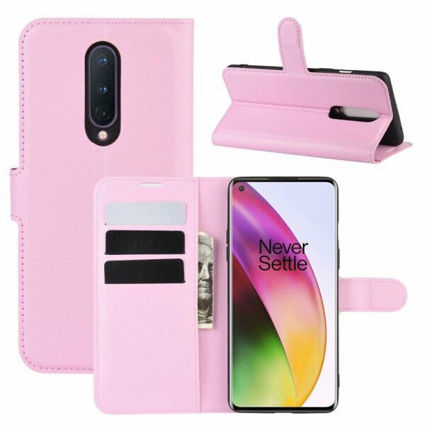 

Чехол-книжка Deexe Book Type для OnePlus 8 - Pink