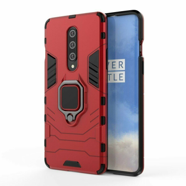 

Защитный чехол Deexe Hybrid Case для OnePlus 8 - Red
