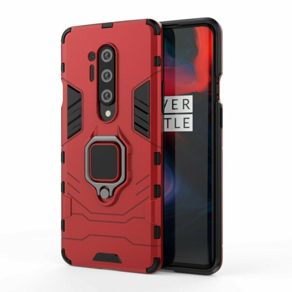 

Защитный чехол Deexe Hybrid Case для OnePlus 8 Pro - Red