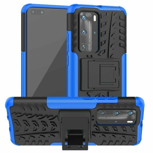 

Защитный чехол UniCase Hybrid X для Huawei P40 Pro - Black / Blue