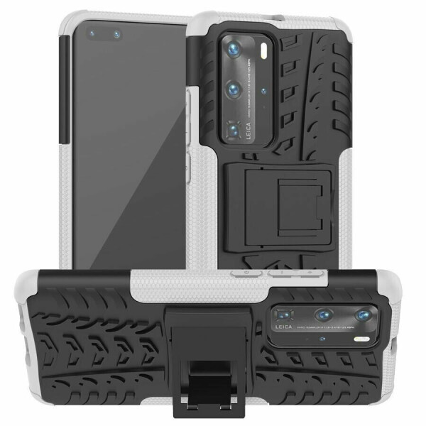 

Защитный чехол UniCase Hybrid X для Huawei P40 Pro - Black / White