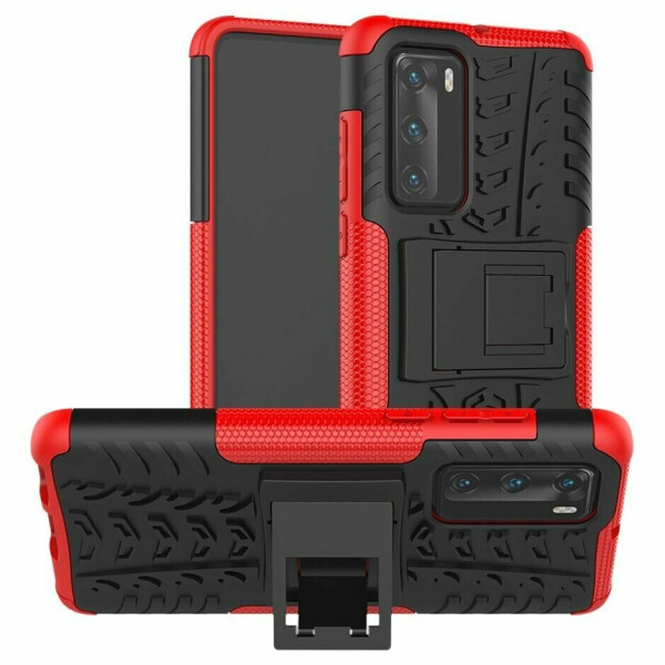 

Защитный чехол UniCase Hybrid X для Huawei P40 - Black / Red