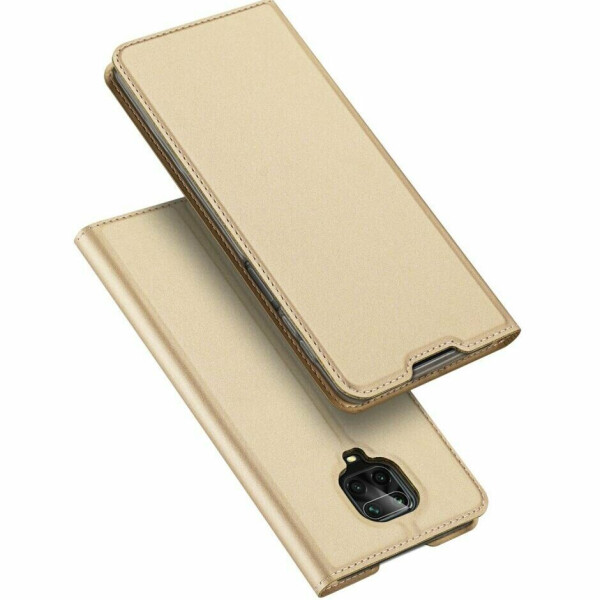 

Чехол-книжка DUX DUCIS Skin Pro для Xiaomi Redmi Note 9 Pro / Redmi Note 9 Pro Max / Redmi Note 9s - Gold
