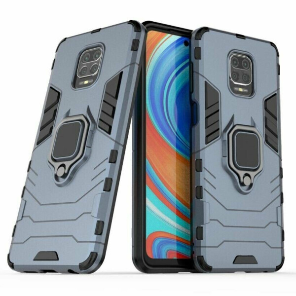 

Защитный чехол Deexe Hybrid Case для Xiaomi Redmi Note 9 Pro / Note 9S / Note 9 Pro Max - Blue