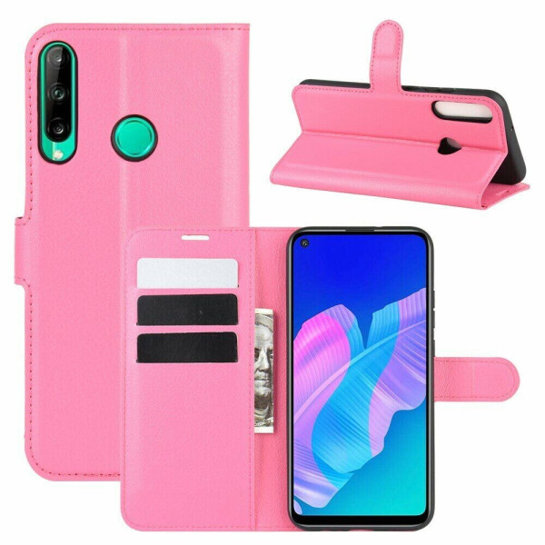 

Чехол-книжка Deexe Book Type для Huawei P40 Lite E - Rose