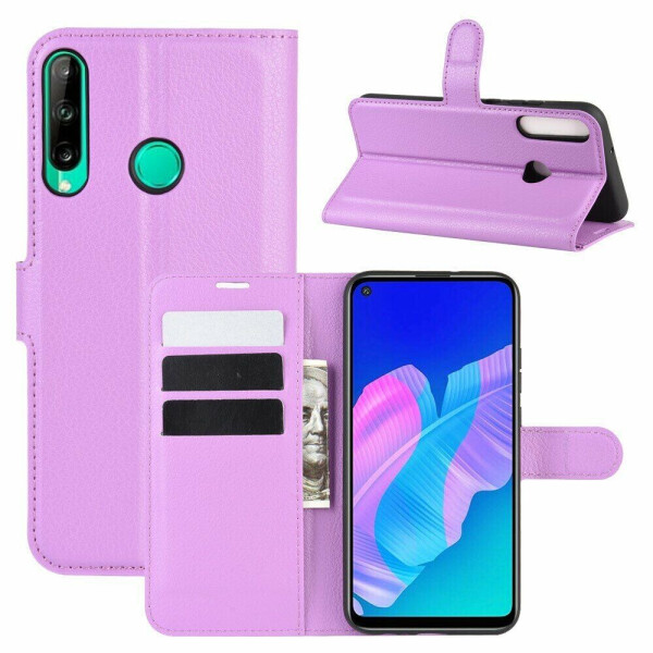 

Чехол-книжка Deexe Book Type для Huawei P40 Lite E - Purple