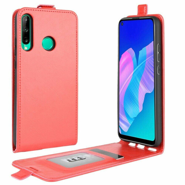 

Чехол Deexe Flip Case для Huawei P40 Lite E - Red