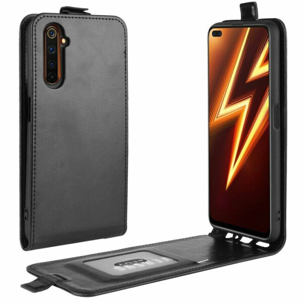 

Чехол Deexe Flip Case для Realme 6 Pro - Black