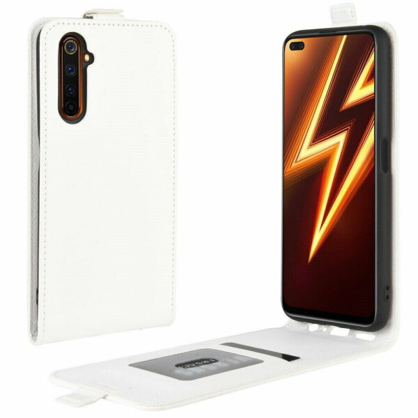 

Чехол Deexe Flip Case для Realme 6 Pro - White