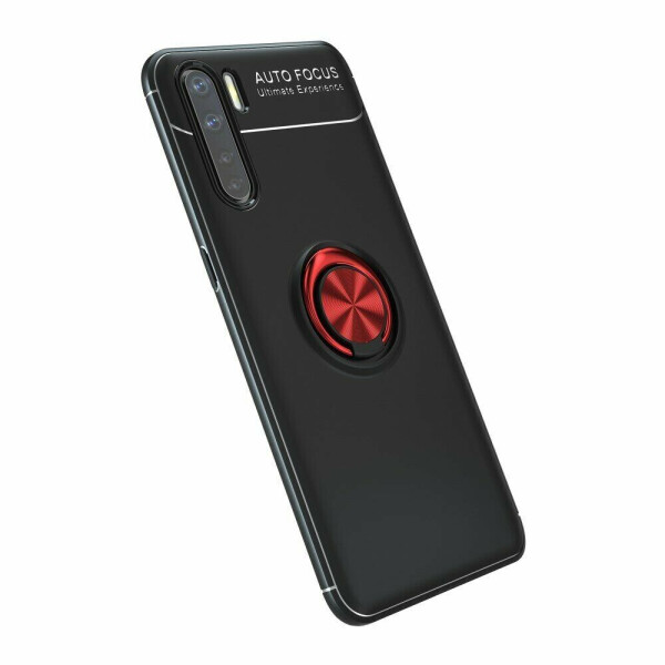 

Защитный чехол UniCase Magnetic Ring для OPPO A91 / OPPO Reno 3 - Black / Red
