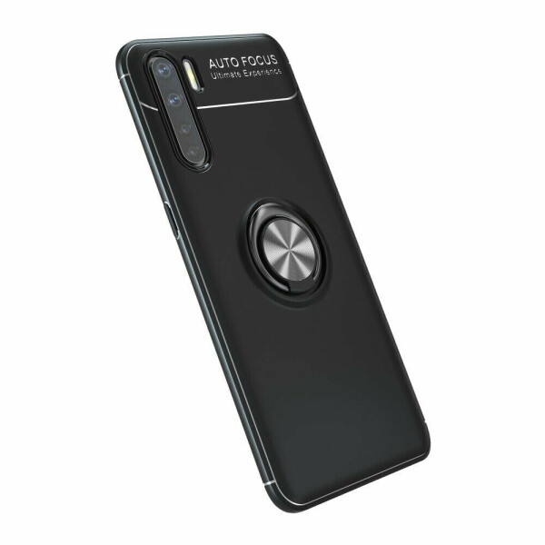 

Защитный чехол UniCase Magnetic Ring для OPPO A91 / OPPO Reno 3 - Black / Silver