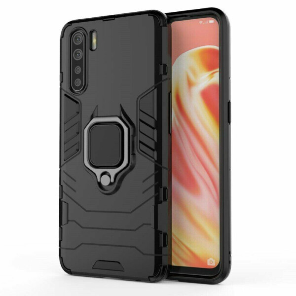 

Защитный чехол Deexe Hybrid Case для OPPO A91 / OPPO Reno 3 - Black