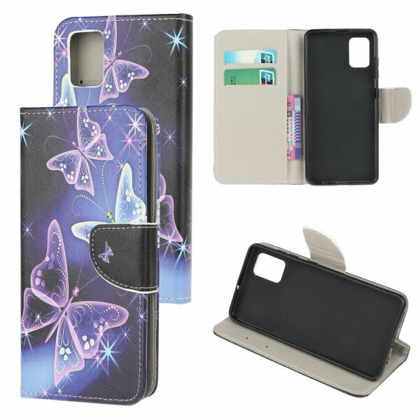 

Чехол-книжка Deexe Color Wallet для Samsung Galaxy A41 (A415) - Vivid Butterflies