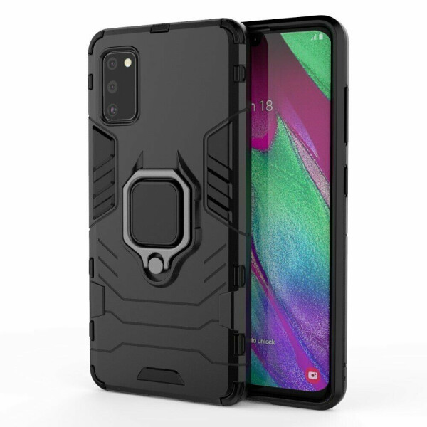

Защитный чехол Deexe Hybrid Case для Samsung Galaxy A41 (A415) - Black