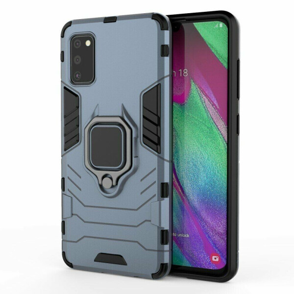 

Защитный чехол Deexe Hybrid Case для Samsung Galaxy A41 (A415) - Blue
