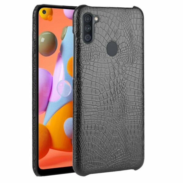 

Защитный чехол Deexe Croco Style для Samsung Galaxy M11 (M115) - Black