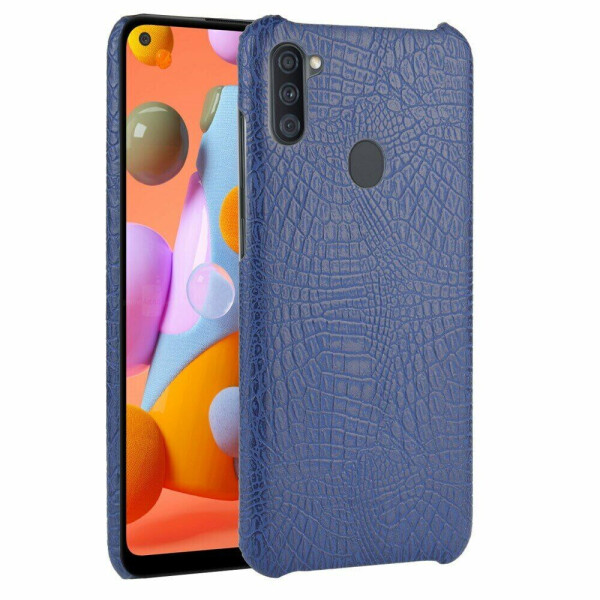 

Защитный чехол Deexe Croco Style для Samsung Galaxy M11 (M115) - Blue