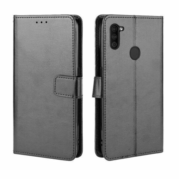

Чехол-книжка Deexe Wallet Style для Samsung Galaxy M11 (M115) - Black