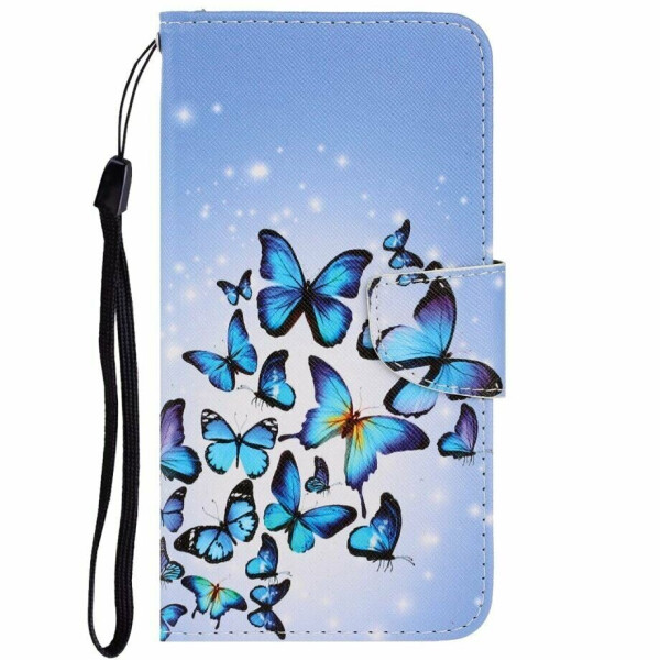 

Чехол-книжка Deexe Color Wallet для Samsung Galaxy M11 (M115) - Vivid Butterflies