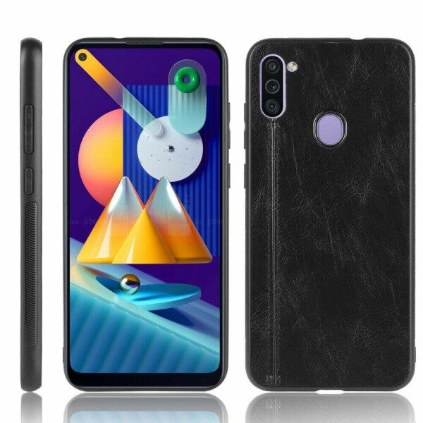 

Защитный чехол UniCase Leather Series для Samsung Galaxy M11 (M115) - Black