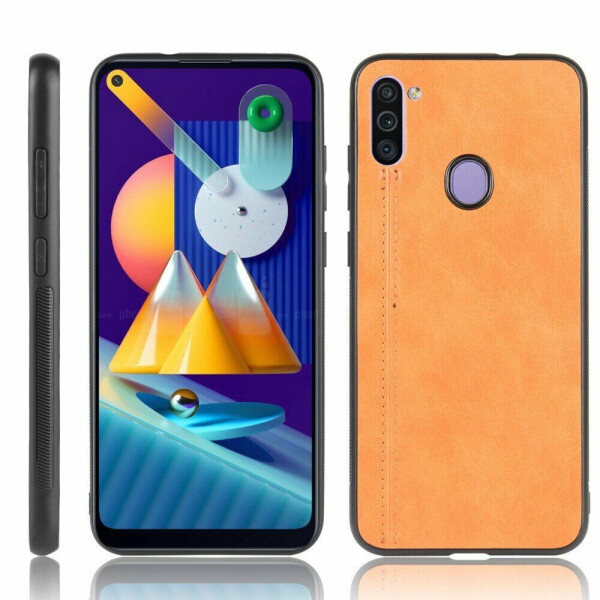 

Защитный чехол UniCase Leather Series для Samsung Galaxy M11 (M115) - Brown
