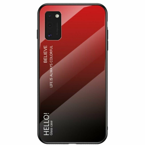 

Защитный чехол Deexe Gradient Color для Samsung Galaxy A41 (A415) - Black / Red