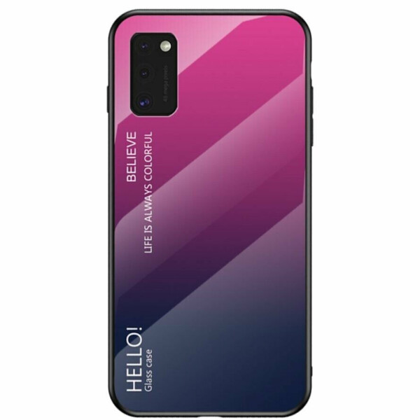 

Защитный чехол Deexe Gradient Color для Samsung Galaxy A41 (A415) - Rose / Dark Blue