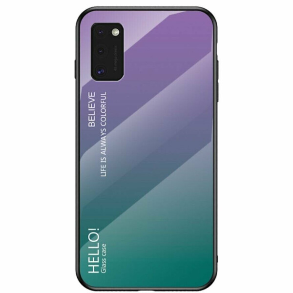 

Защитный чехол Deexe Gradient Color для Samsung Galaxy A41 (A415) - Purple / Green