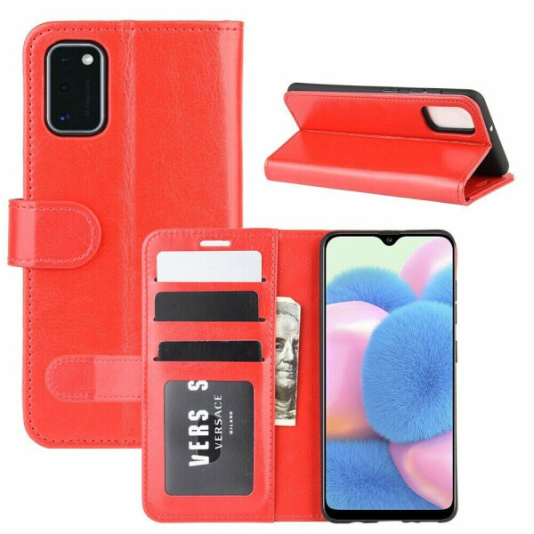 

Чехол-книжка Deexe Wallet Style для Samsung Galaxy A41 (A415) - Red