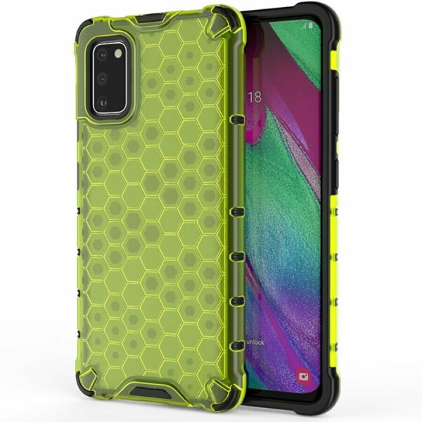 

Защитный чехол Deexe Honeycomb Series для Samsung Galaxy A41 (A415) - Green