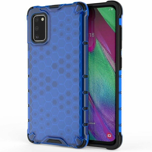 

Защитный чехол Deexe Honeycomb Series для Samsung Galaxy A41 (A415) - Blue