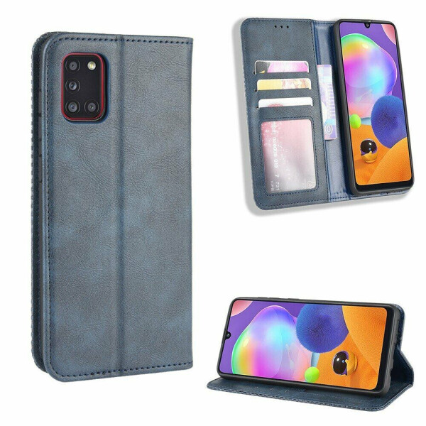 

Чехол Deexe Retro Style для Samsung Galaxy A31 (A315) - Blue