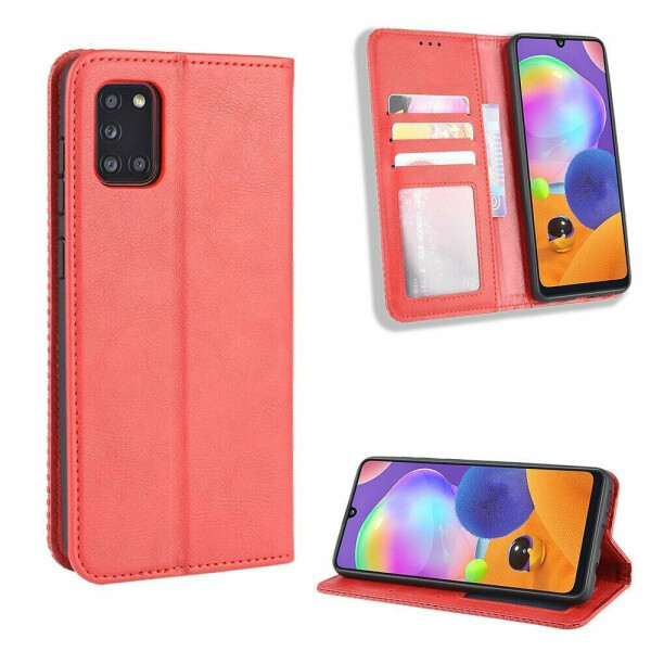 

Чехол Deexe Retro Style для Samsung Galaxy A31 (A315) - Red
