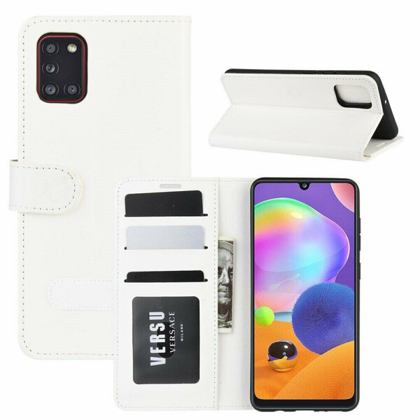 

Чехол-книжка Deexe Wallet Style для Samsung Galaxy A31 (A315) - White
