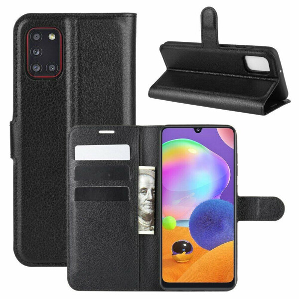 

Чехол-книжка Deexe Book Type для Samsung Galaxy A31 (A315) - Black