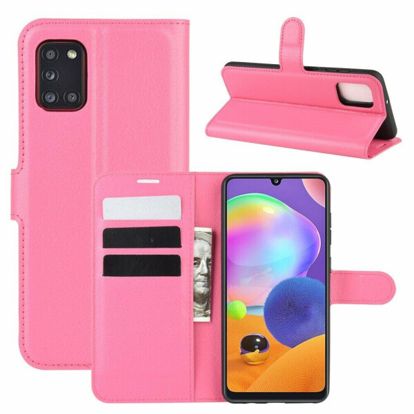 

Чехол-книжка Deexe Book Type для Samsung Galaxy A31 (A315) - Rose