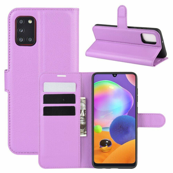 

Чехол-книжка Deexe Book Type для Samsung Galaxy A31 (A315) - Purple