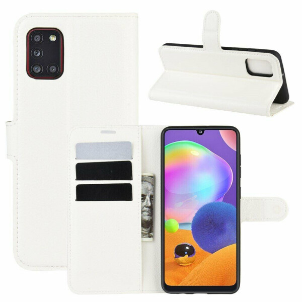 

Чехол-книжка Deexe Book Type для Samsung Galaxy A31 (A315) - White
