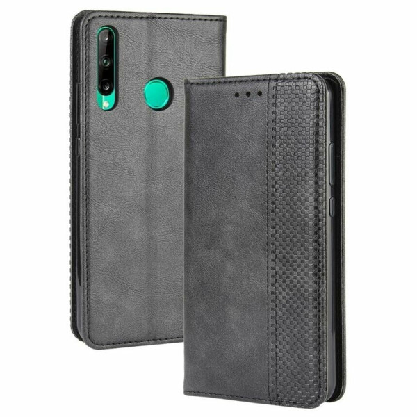

Чехол Deexe Retro Style для Huawei P40 Lite E - Black